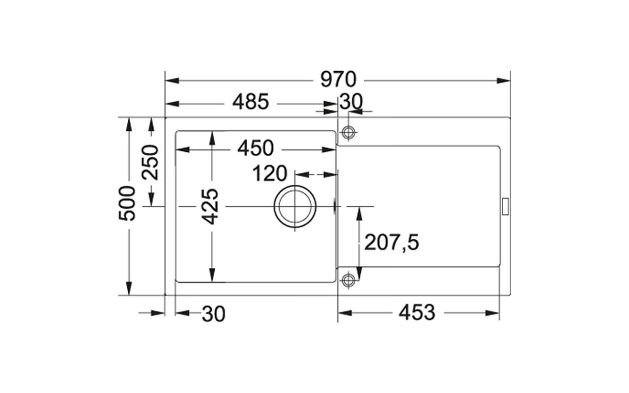 PAPAZOIS domus inclusive | Ιωάννινα | ΝΕΡΟΧΥΤΗΣ ΓΡΑΝΙΤΗΣ FRANKE MARIS MRG 611-97 POLAR WHITE | 3142101018 | FRANKE