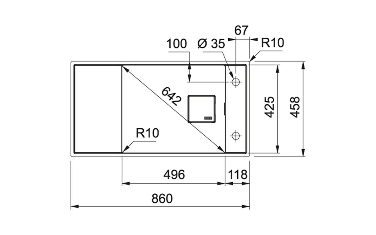 PAPAZOIS domus inclusive | Ιωάννινα | ΝΕΡΟΧΥΤΗΣ ΓΡΑΝΙΤΗΣ FRANKE FRESNO FSG 211-86 ONYX | 3142101134 | FRANKE