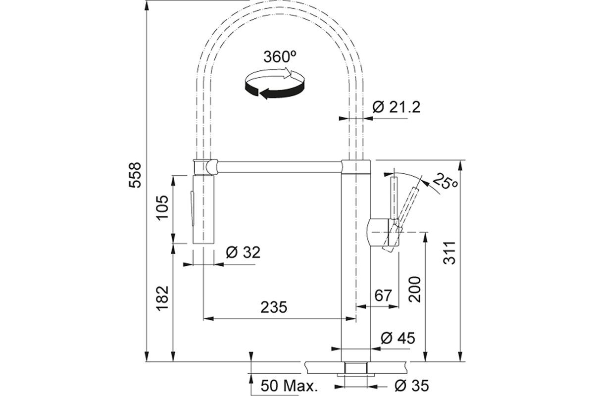 PAPAZOIS domus inclusive | Ιωάννινα | ΜΠΑΤΑΡΙΑ FRANKE PESCARA SEMI PRO XL INOX | 3153101009 | FRANKE