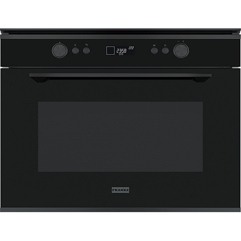PAPAZOIS domus inclusive | Ιωάννινα | ΦΟΥΡΝΟΣ MICROWAVE-COMBI FRANKE MYTHOS BLACK STEEL FMY 45 MW BK | 3165002046 | FRANKE