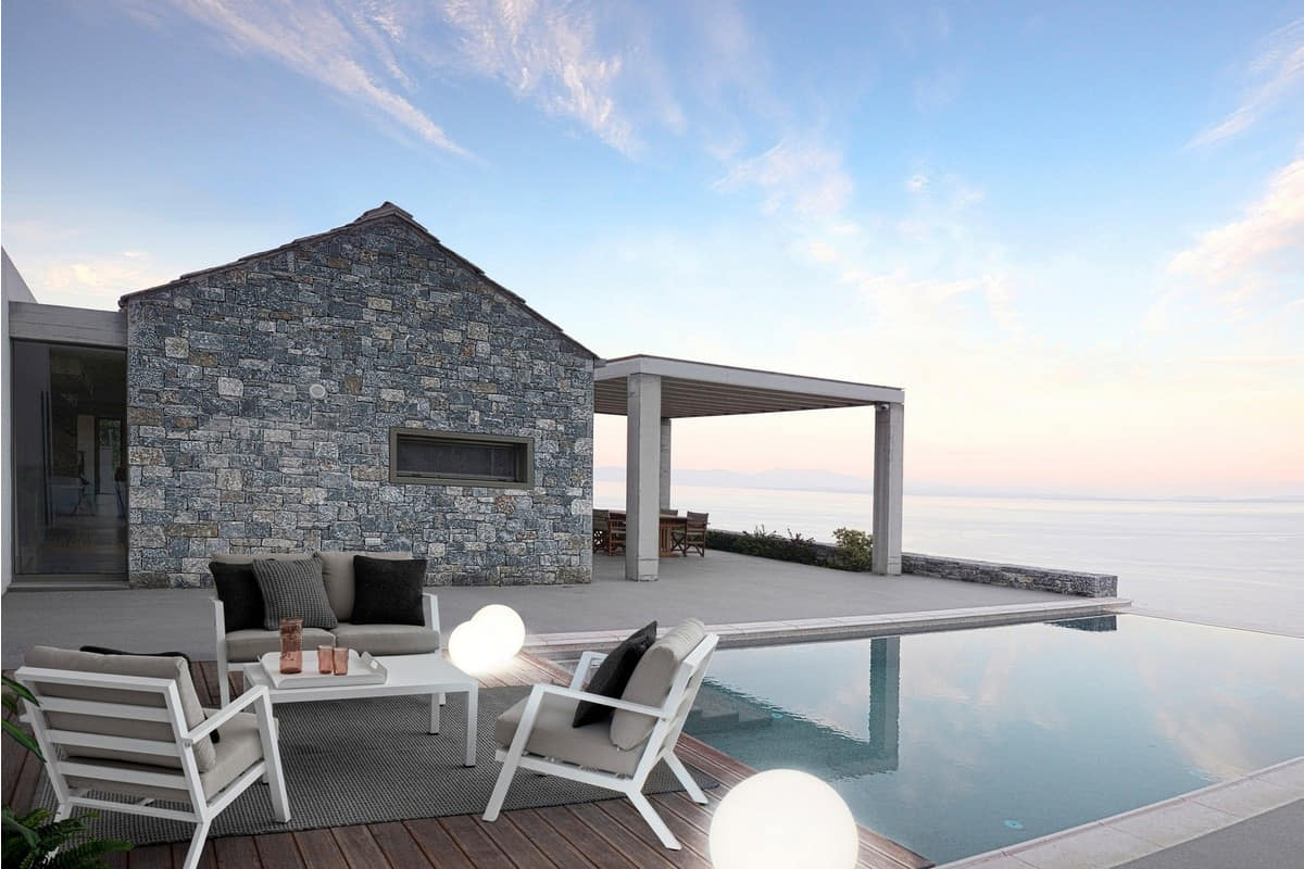 PAPAZOIS domus inclusive | Ιωάννινα | BIZZOTTO – ΚΑΝΑΠΕΣ ΕΞΩΤΕΡΙΚΟΥ ΧΩΡΟΥ HARLEY | 444-302 | BIZZOTTO