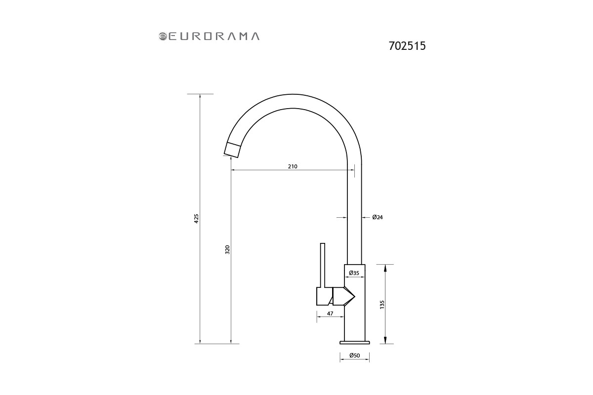 PAPAZOIS domus inclusive | Ιωάννινα | ΜΠΑΤΑΡΙΑ EURORAMA INOX 702515-110 | 702515-110 | EURORAMA