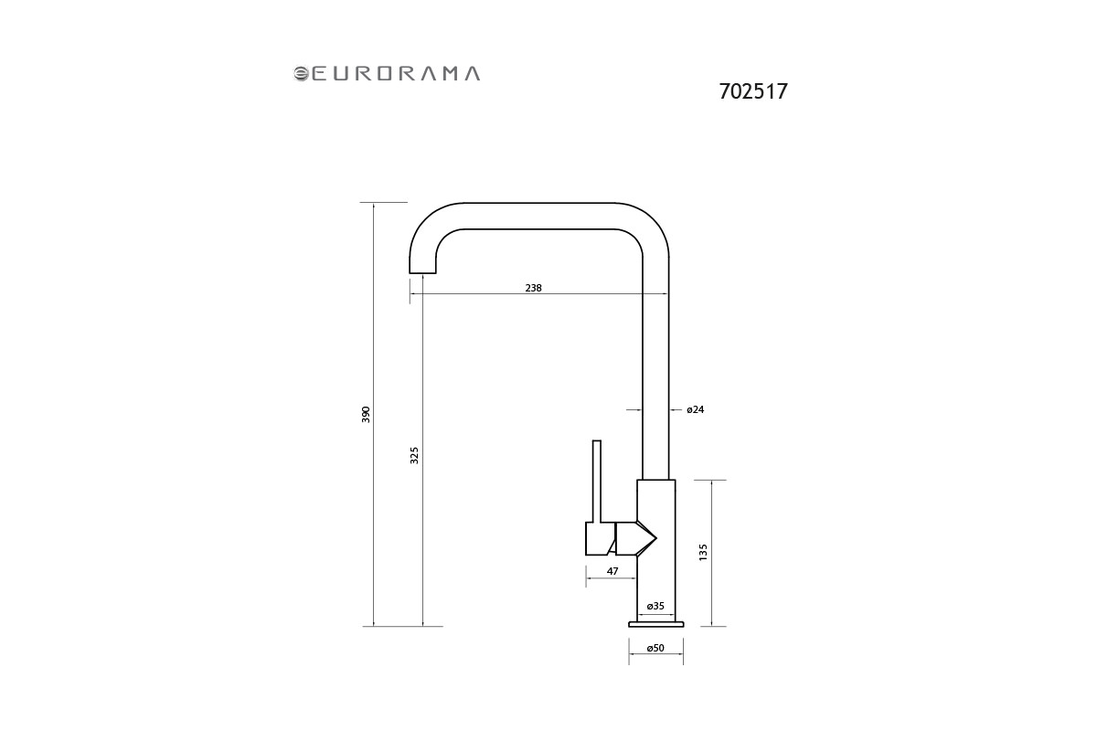 PAPAZOIS domus inclusive | Ιωάννινα | ΜΠΑΤΑΡΙΑ EURORAMA INOX 702517-110 | 702517-110 | EURORAMA