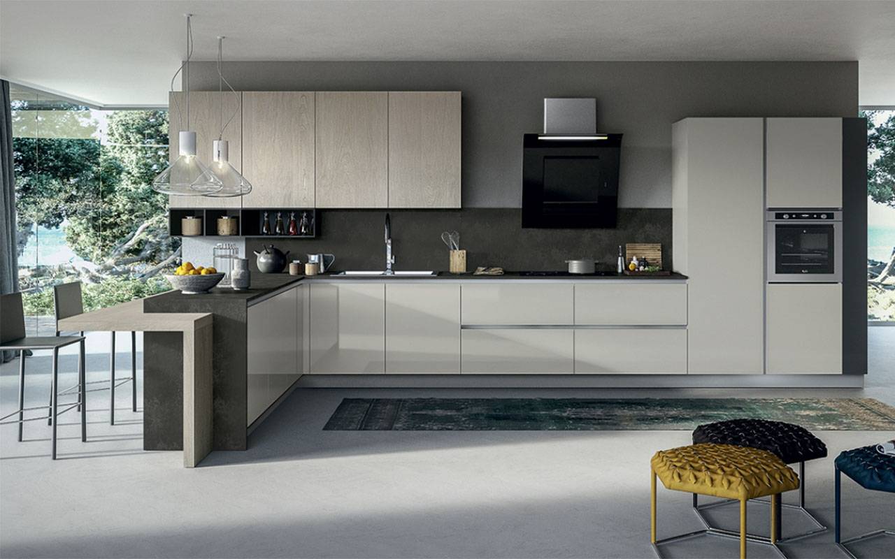 PAPAZOIS domus inclusive | Ιωάννινα | ARREDO3 CUCINE – ΕΠΙΠΛΟ ΚΟΥΖΙΝΑΣ ROUND | 996-91 | ARREDO3 CUCINE