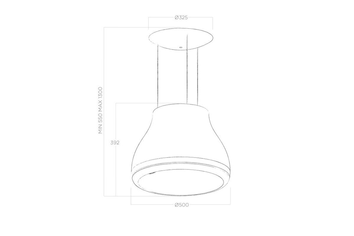 PAPAZOIS domus inclusive | Ιωάννινα | ΑΠΟΡΡΟΦΗΤΗΡΑΣ ΝΗΣΙΔΑΣ ELICA SHINING RUST 50cm | PRF0120528A | ELICA