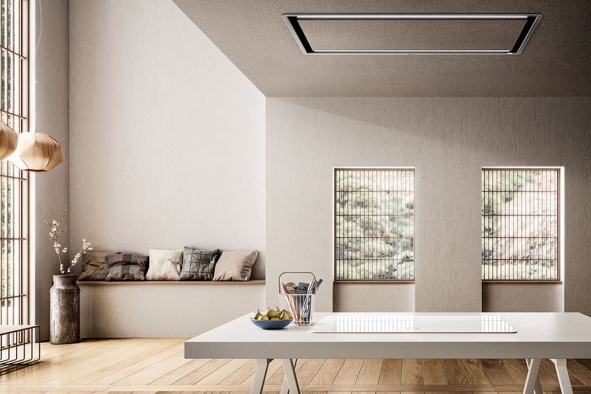 PAPAZOIS domus inclusive | Ιωάννινα | ΑΠΟΡΡΟΦΗΤΗΡΑΣ ΟΡΟΦΗΣ ELICA ILLUSION 100x50cm ΒΑΦΗ + ΙΝΟΧ ΠΛΑΙΣΙΟ H.30cm | PRF0146250 | ELICA