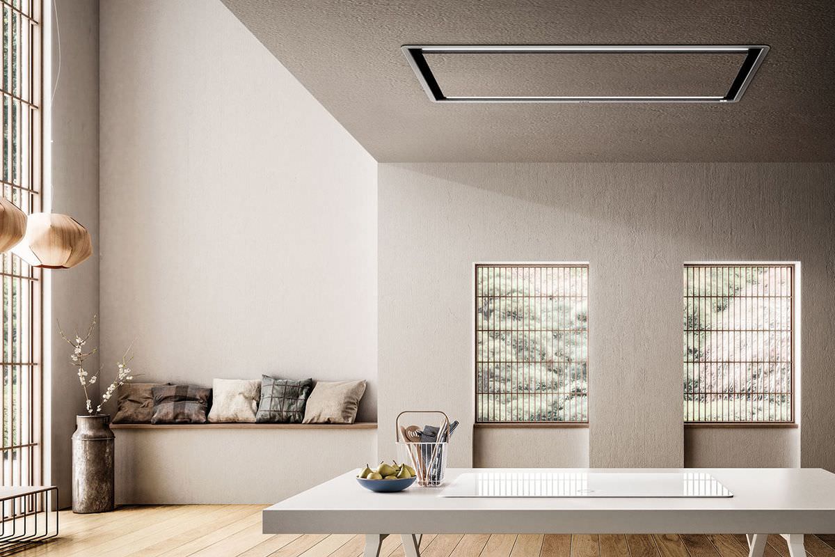 PAPAZOIS domus inclusive | Ιωάννινα | ΑΠΟΡΡΟΦΗΤΗΡΑΣ ΟΡΟΦΗΣ ELICA ILLUSION 100x50cm ΒΑΦΗ + ΙΝΟΧ ΠΛΑΙΣΙΟ H.16cm | PRF0147726 | ELICA